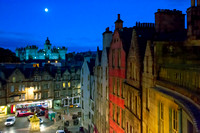 Moon Over Edinburgh