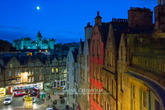 Moon Over Edinburgh