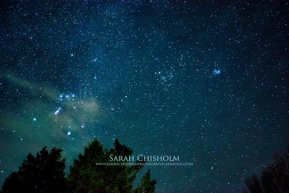 Orion & The Pleiades