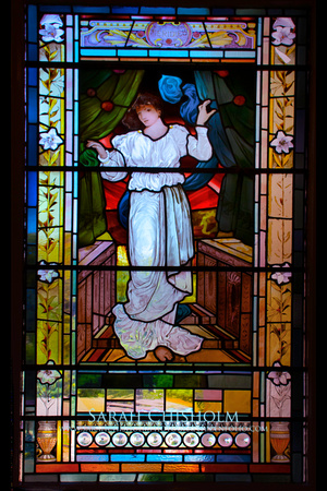Stained Glass Goddess in Oban